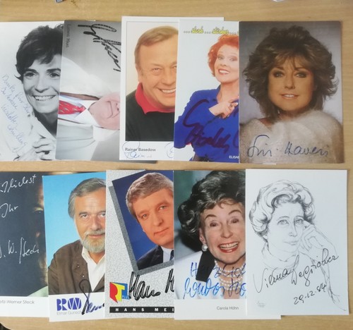 Autogramm sammlung film - autogramm, sammlung,