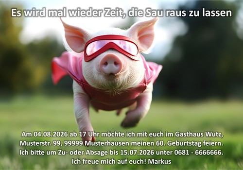 Einladungskarten geburtstag - einladungskarten,