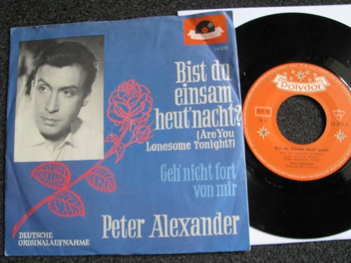 Peter alexander bist einsam - peter, alexander-bist