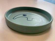 Done by Deer Silikon Plate rund rutschfest Babyteller Elefant Teller Baby #KARO