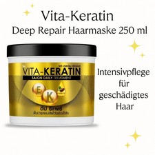 Vita Keratin Deep Repair Haarmaske 250 ml – Intensivpflege für geschädigtes Haar
