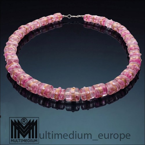Murano glas halskette collier - murano,