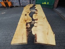 Ax2 xxl Maser Akazie Robinie 269 Holz Tischplatte Bohle Brett Baumkante UNIKAT