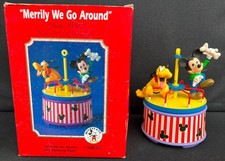 Enesco Merrily Around / Mickey und Pluto Walt Disney Mickey&Co. Musik-Spieluhr