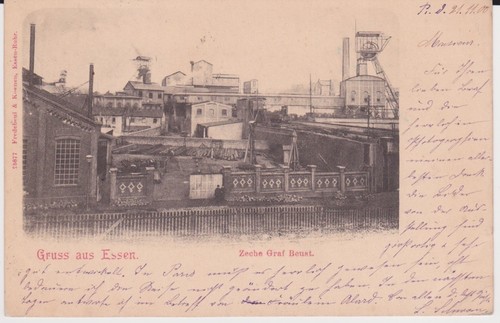 Essen zeche graf beust - zeche,