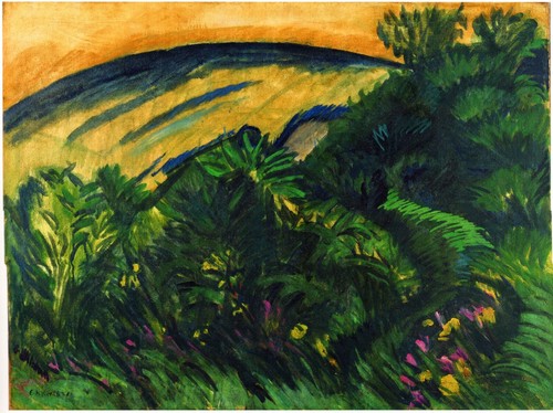 Ernst ludwig kirchner dünen - kirchner,,