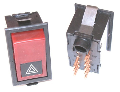 Warnblinkschalter - , (8-pin)