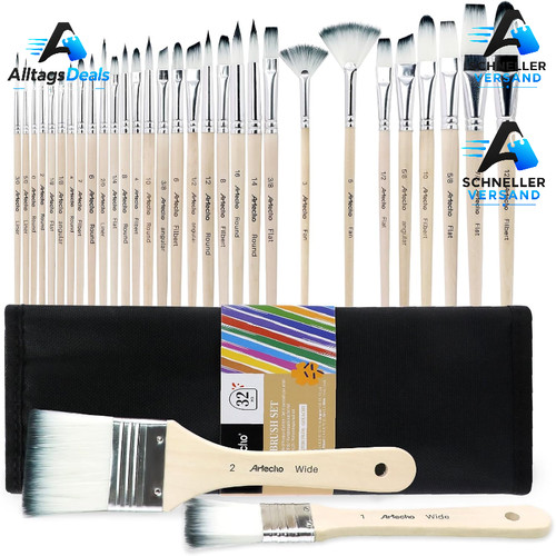 Pinselset für acrylfarben - pinselset,