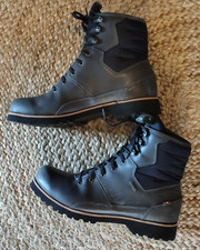 Dachstein Wanderschuhe Bergschuhe Goretex Echtleder Gr. 43 Grau TOPZUSTAND