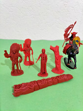 Figuren der 70er Wildwest INDIANER- Domplast Manurba Heinerle Wundertüte Werbung