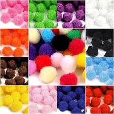    13*15*20*25mm POMPONS Pompon Bommel  Nähen Tilda Basteln Borte Pompoms