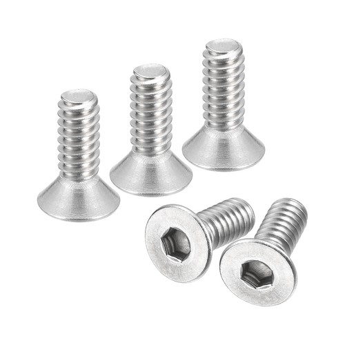 24x1 flach senkkopf - #10-24x1/2",