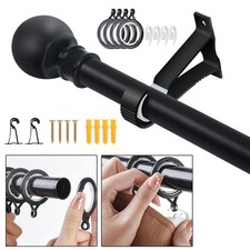 110 310cm gardinenstange 25mm - 110-310cm,