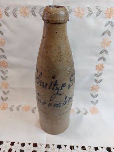 Steingut flasche schultze - flasche,