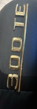 Mercedes OEM 1986-1994 300 TE 300TE W124 New NOS Gold Rear Tailgate Emblem Badge