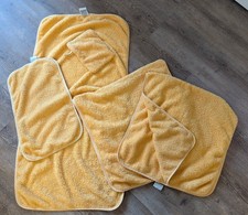 5 tlg.  Mikrofaser Handtuch Set  ~  sonnengelb ~