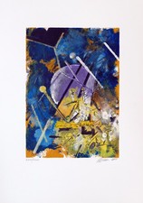 Christian-Ludwig ATTERSEE, Vollmondergänzung - Lithographie in Farbe aus 2000