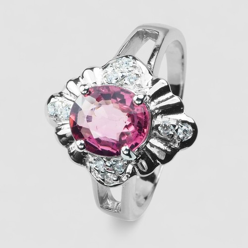 Lebendiger rosa turmalin - rosa, 0,95