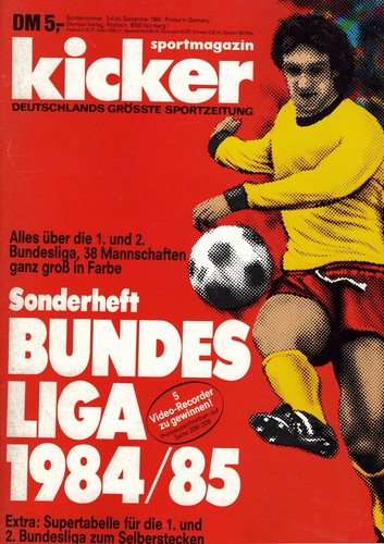 Kicker bundesliga sonderheft - bundesliga,