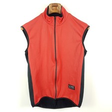 Gore Bike Wear Windstopper Weste Damen XL Rot Schwarz Fleece-Futter Gilet