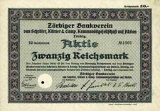 Zörbiger Bankverein Schröter