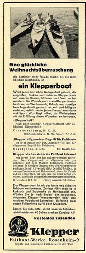 Klepper faltboot werke - klepper, faltboot-werke