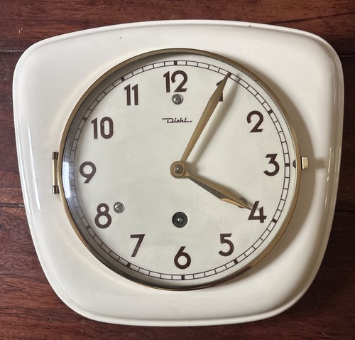 Wanduhr uhr diehl 1950er - uhr,