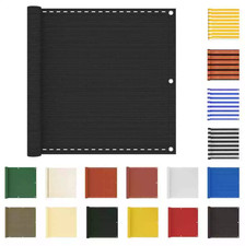 Balkon Sichtschutz Bespannung Terrasse 6 m Balkonverkleidung Sonnen Wind Schutz