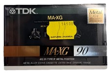 TDK METAL MA-XG90N Kassette Cassette Tape Metal MIT LOGO SCHRIFT Typ IV NEU, OVP