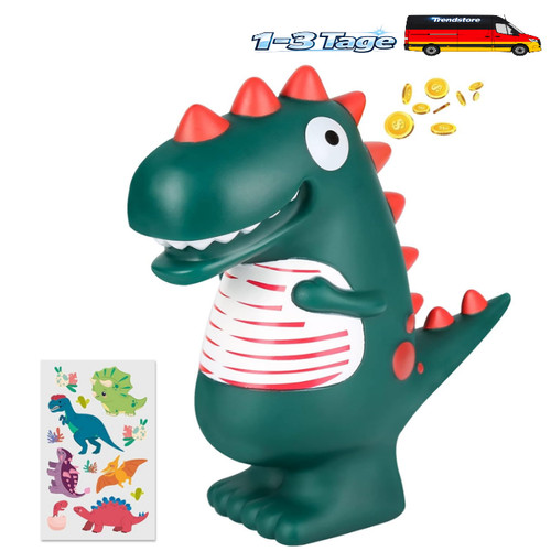 Dino spardose pvc - pvc, kinderzimmer