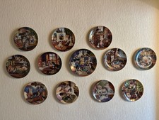 **SET** 2 originale Katzen-Sammelteller/Wandteller Jürgen Scholz