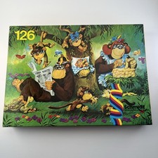 Schmidt Puzzle "Affen-Familie" 126 Teile Funny Serie komplett