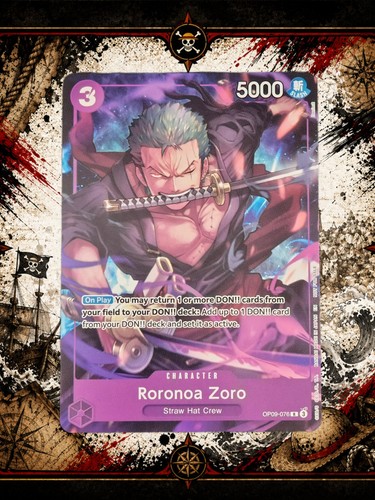One piece tcg karten - , roronoa