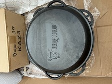 Gusseisen Kazan Topf mit Deckel, 12 Liter, Camping BBQ-Toro