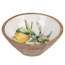 Schale rund 25 cm Zitrone