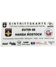 Top!!!  5 Original Eintrittskarten /Tickets FC Hansa Rostock/FCH