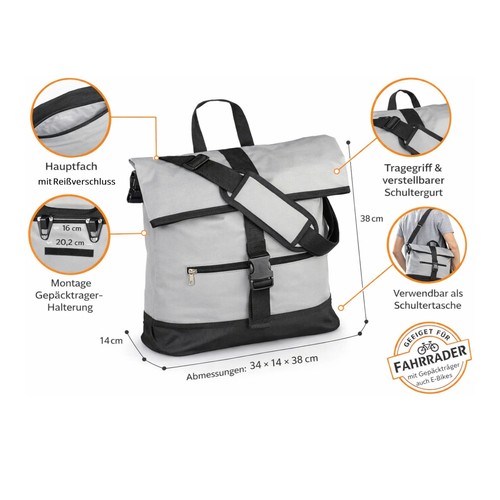 Fahrradtasche gepäckträger - fahrradtasche,
