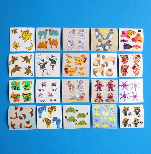 Stickerset 20x stickeralbum - 20x,