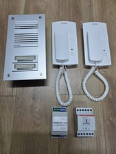 ELCOM Türsprechanlage Komplettset TUP 2/1 EV1 + HAT 402 WS + RMS-4 HS + ABB TS24