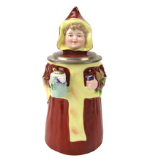 Jugendstil Porzellan Bierkrug