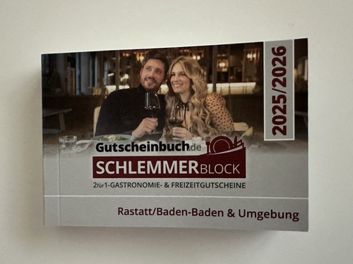 Schlemmerblock gutscheinbuch - schlemmerblock,