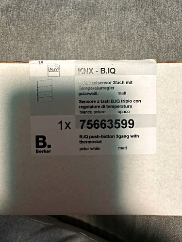 Berker knx tastsensor - berker,