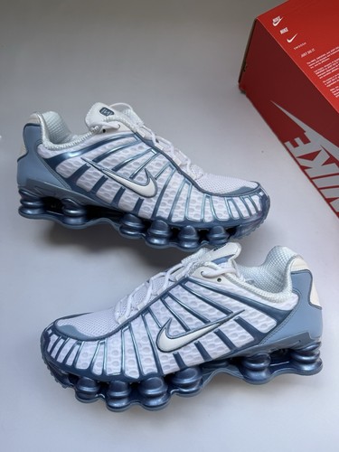 Nike shox white work blue - tl,