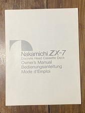 Nakamichi 7 - nakamichi, zx-7
