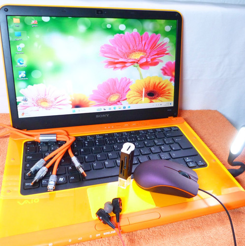 Sony vaio neon orange 14 - sony,