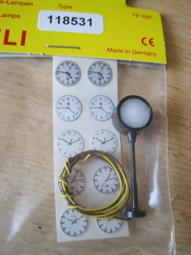 Uhr neu beleuchtet - ho,