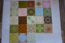 Retro Fliesen 15 x 15 cm 70er
