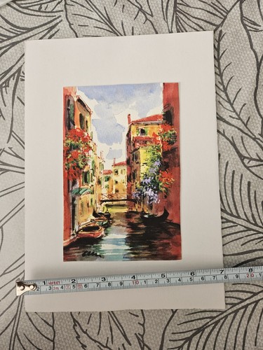 Aquarell venedig 5 x - aquarell,
