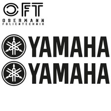 2 x Yamaha Aufkleber 20 x 4,5