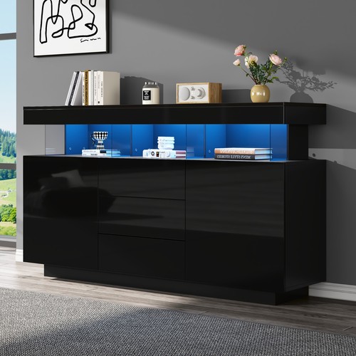 Hochglanz moderner sideboard - hochglanz,